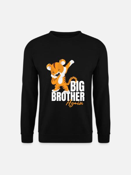 Nochmal Großer Bruder - Unisex Pullover - Schwarz