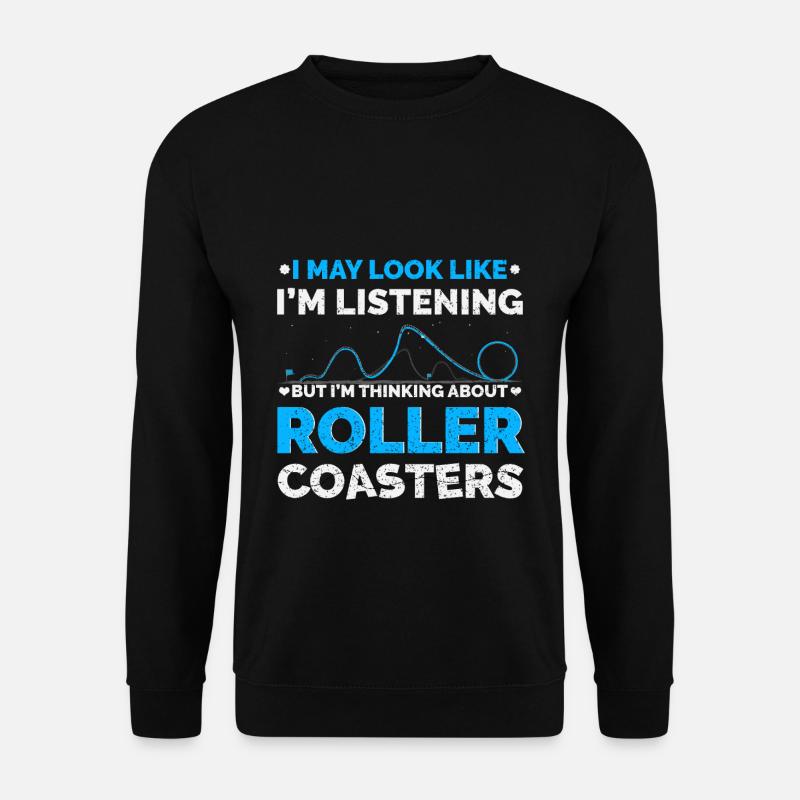 roller coaster - Unisex Sweatshirt - black