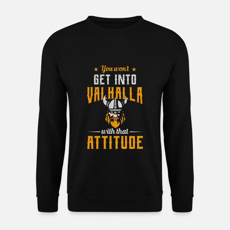 Vikinger - Unisex Pullover - Schwarz