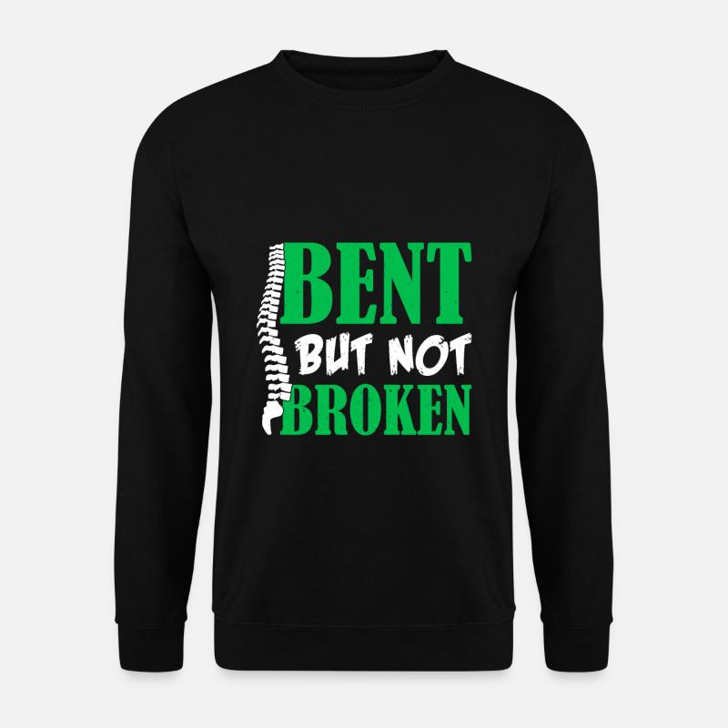 Skoliose - Unisex Pullover - Schwarz