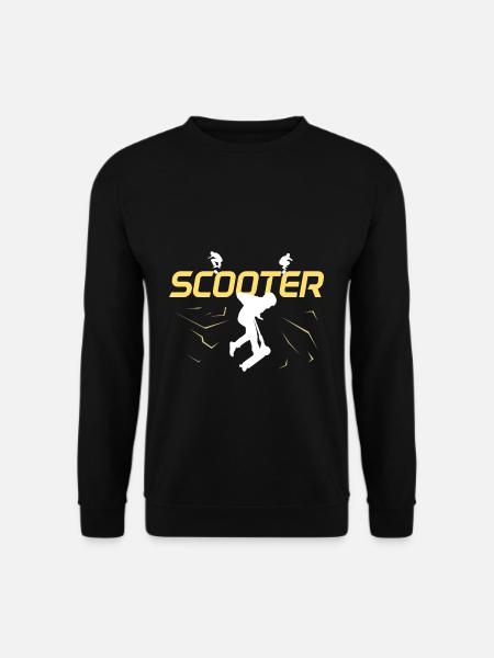 Scooter Roller Sport - Unisex Pullover - Schwarz