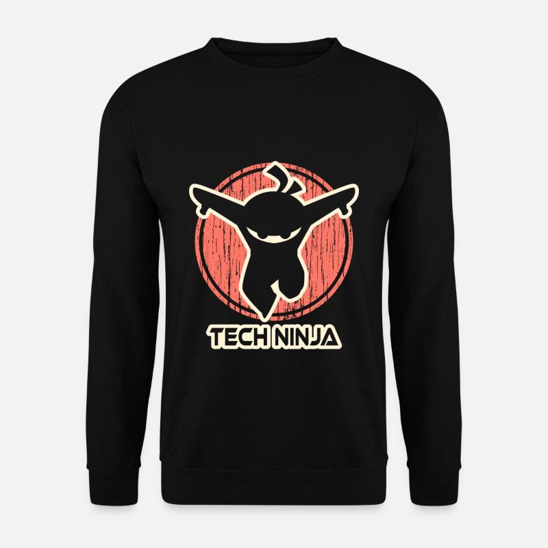 Tech ninja - Unisex Sweatshirt - black