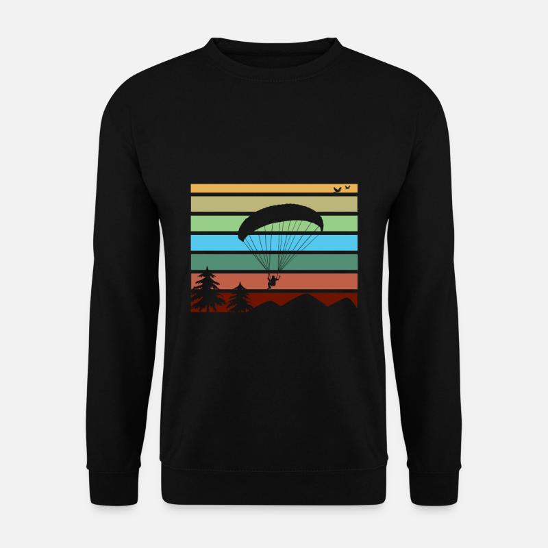 Paragliding - Unisex Sweatshirt - black