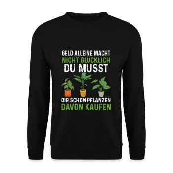 Gärtner - Unisex Pullover - Schwarz - Vorne - Alina (178cm) & Michal (187cm)