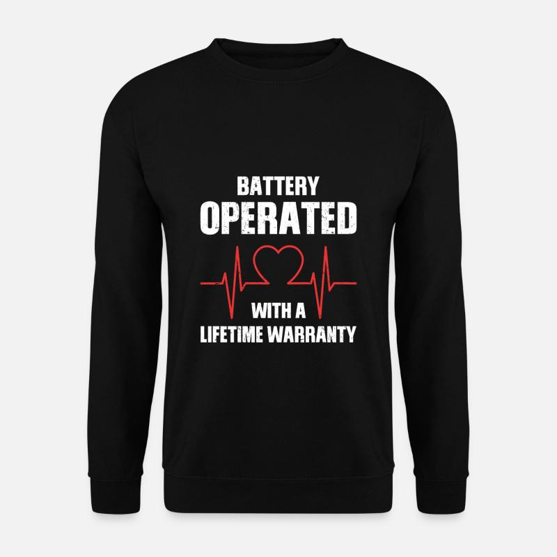 Herzschrittmacher - Unisex Pullover - Schwarz