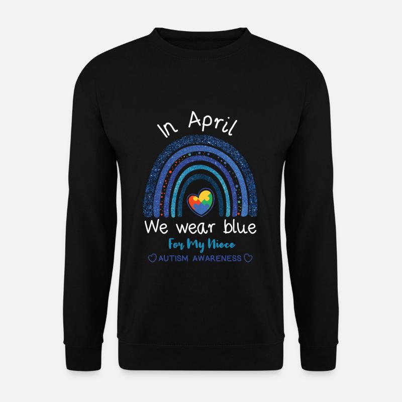 Nièce Autisme Autisme Spécial Autisme Sensibilisation - Sweat-shirt Unisexe - noir
