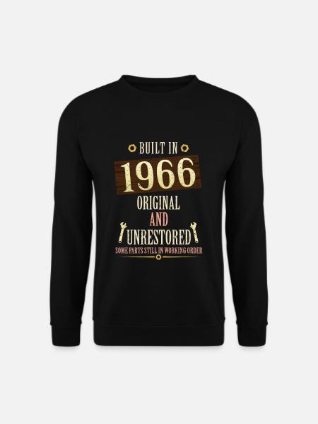 Built In The 1966 Original And Unrestored - Unisex Pullover - Schwarz