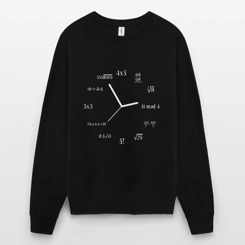 Formula Math Meme Math Equation Jokes Math Clock Unisex Pullover