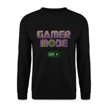 Mode Gamer sur game game video game lover gaming - Sweat-shirt Unisexe - noir - Devant - Alina (178cm) & Michal (187cm)