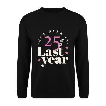 Plus de l’année dernière Âge 25 ans Naissance Né - Sweat-shirt Unisexe - noir - Devant - Alina (178cm) & Michal (187cm)