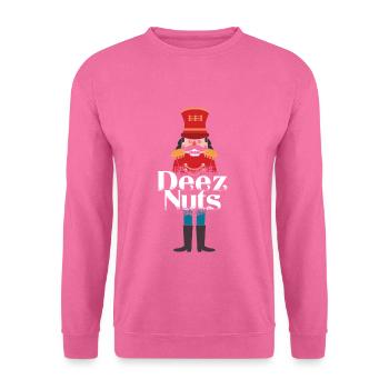 December Christmas This Nuts Nutcracker Christmas - Unisex Pullover - Pink - Vorne