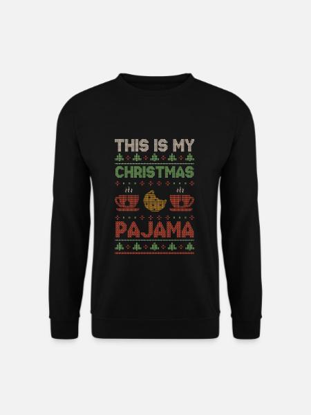 Ugly December Holiday Ugly Christmas - Unisex Pullover - Schwarz