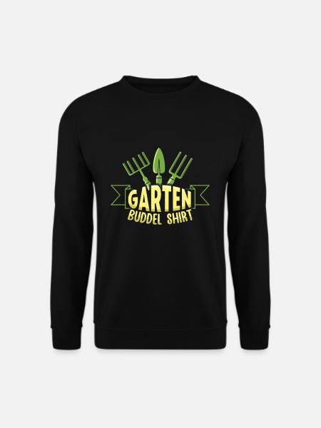 Garten Buddel Shirt - Unisex Pullover - Schwarz