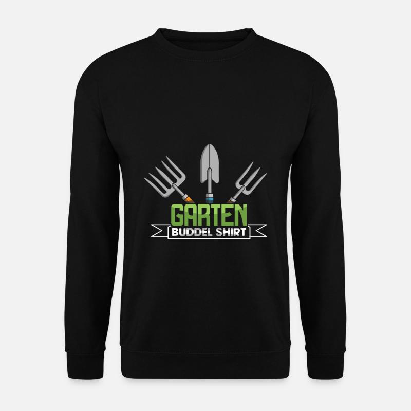 Garten Buddel Shirt - Unisex Pullover - Schwarz