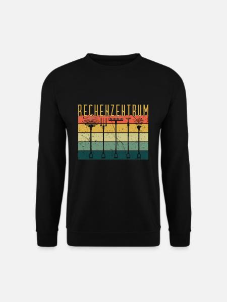 Rechenzentrum Gärtner Baumschule Garten Hobby - Unisex Pullover - Schwarz