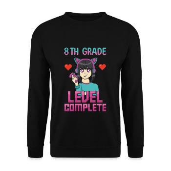 8th Grade Bye Schools Out Last Class Day Of Summer - Sweat-shirt Unisexe - noir - Devant - Alina (178cm) & Michal (187cm)