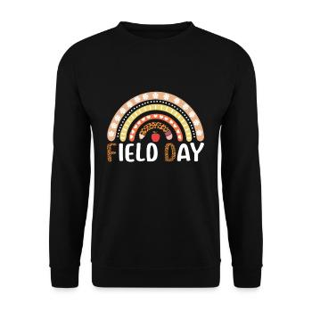 Bye School Out Happy Last Class Field Day - Unisex Sweatshirt - black - Front - Alina (178cm) & Michal (187cm)