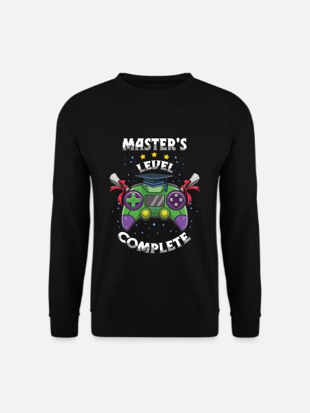 Magister doktorancki Absolwent Masters 2023 - Bluza unisex - czarny