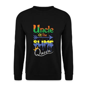 Oncle De Slime Fille Amour Slime Lover Coloré - Sweat-shirt Unisexe - noir - Devant - Alina (178cm) & Michal (187cm)