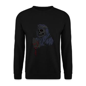 Dia De Los Muertos Day Of Dead Halloween Muerte - Unisex Sweatshirt - black - Front - Alina (178cm) & Michal (187cm)