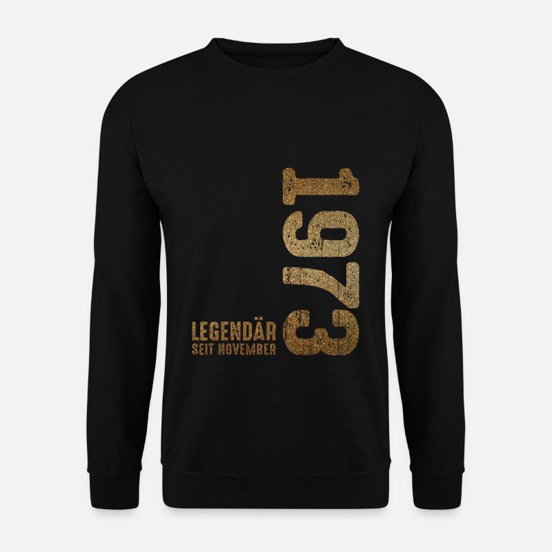 Limited Edition November 1973 Legendär Seit - Unisex Pullover - Schwarz