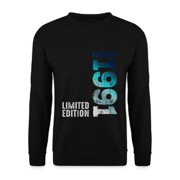 Édition limitée février 1991 légendaire depuis - Sweat-shirt Unisexe - noir - Devant - Alina (178cm) & Michal (187cm)