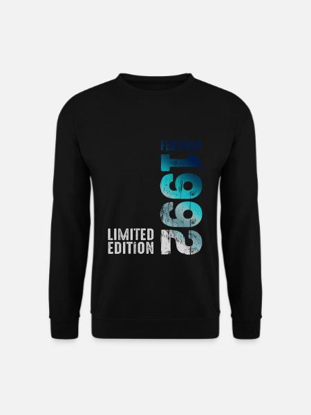 Limited Edition February 1992 Legendär Seit - Unisex Pullover - Schwarz