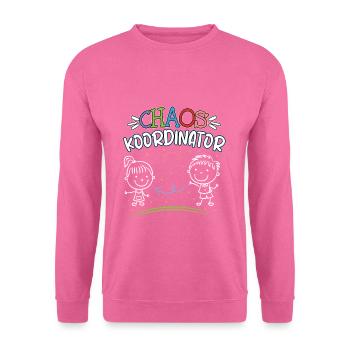 Enrollment Chaos Coordinator Funny Saying - Unisex Sweatshirt - pink - Front