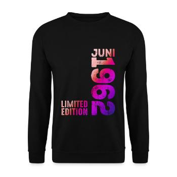 Edition limitée juin 1962 Légendaire depuis juin 1962 - Sweat-shirt Unisexe - noir - Devant - Alina (178cm) & Michal (187cm)