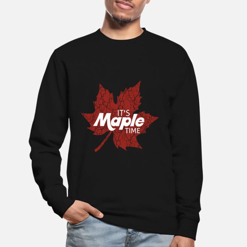 It's Maple Time For Tapping Maple Tree Maple Leaf Unisex Sweatshirt