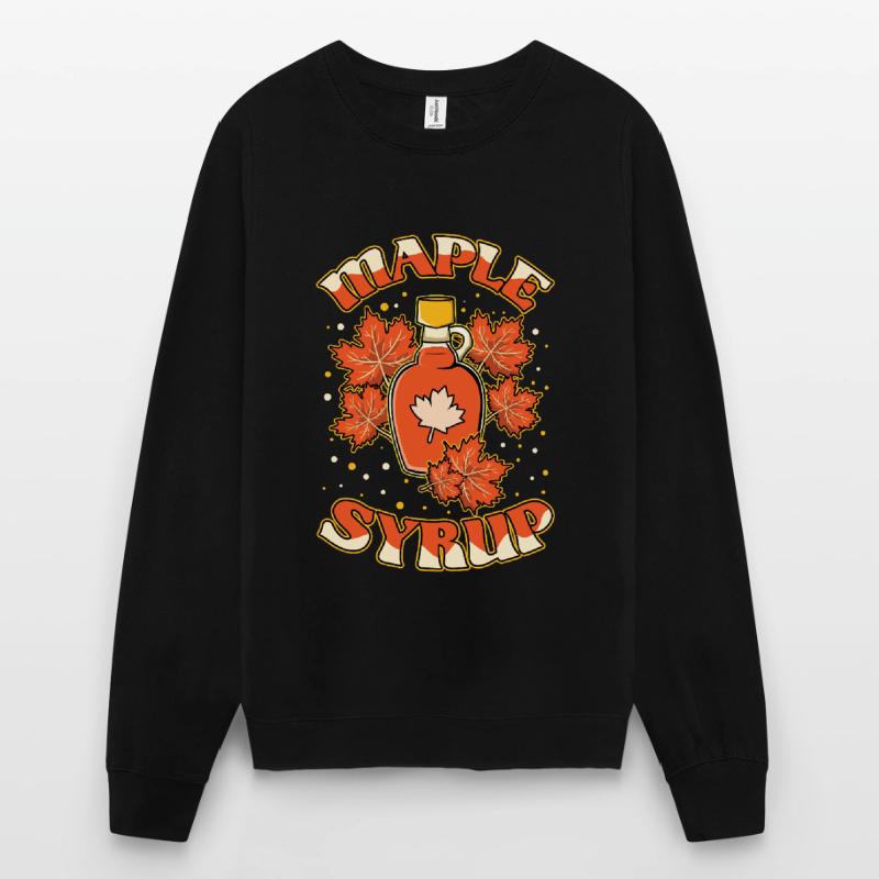 Maple Syrup Tapping Maple Tree Maple Leaf Unisex Sweatshirt