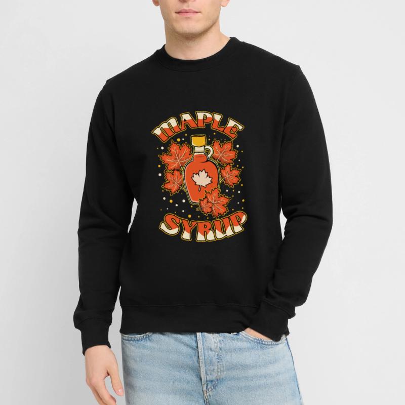 Maple Syrup Tapping Maple Tree Maple Leaf Unisex Sweatshirt