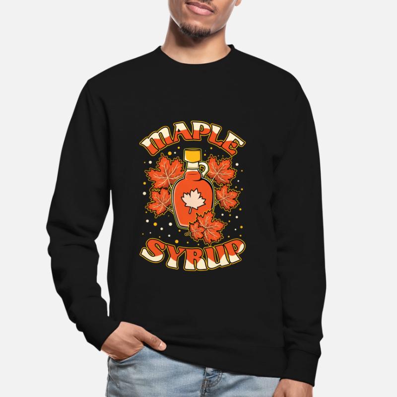 Maple Syrup Tapping Maple Tree Maple Leaf Unisex Sweatshirt