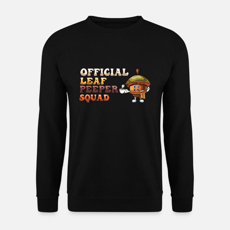 Offizieller Blattgucker Squad Laub Blattspähen - Unisex Pullover - Schwarz
