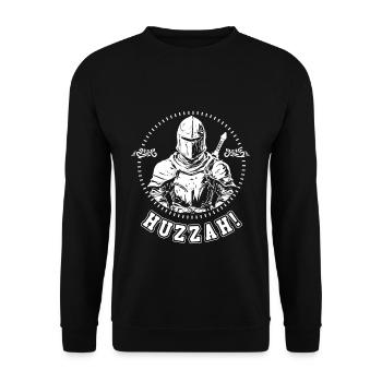 Huzzah Jousting Ren Faire - Sweat-shirt Unisexe - noir - Devant - Alina (178cm) & Michal (187cm)