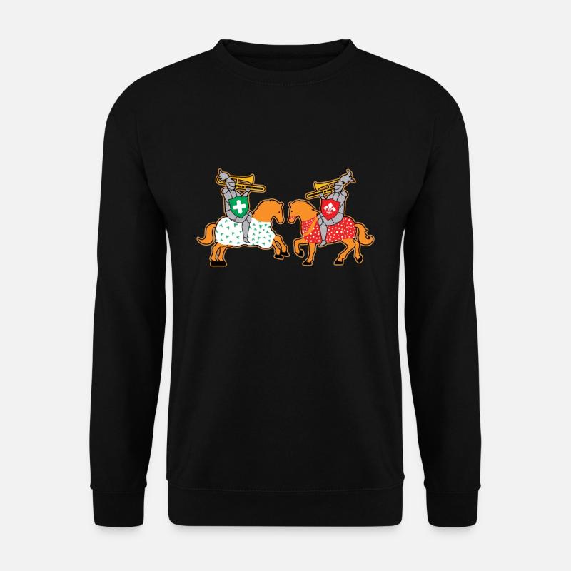 Ritterturnier Ren Faire Ritter - Unisex Pullover - Schwarz