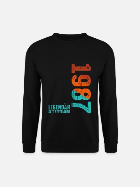 September 1987 Legendary since - Unisex Sweatshirt - black