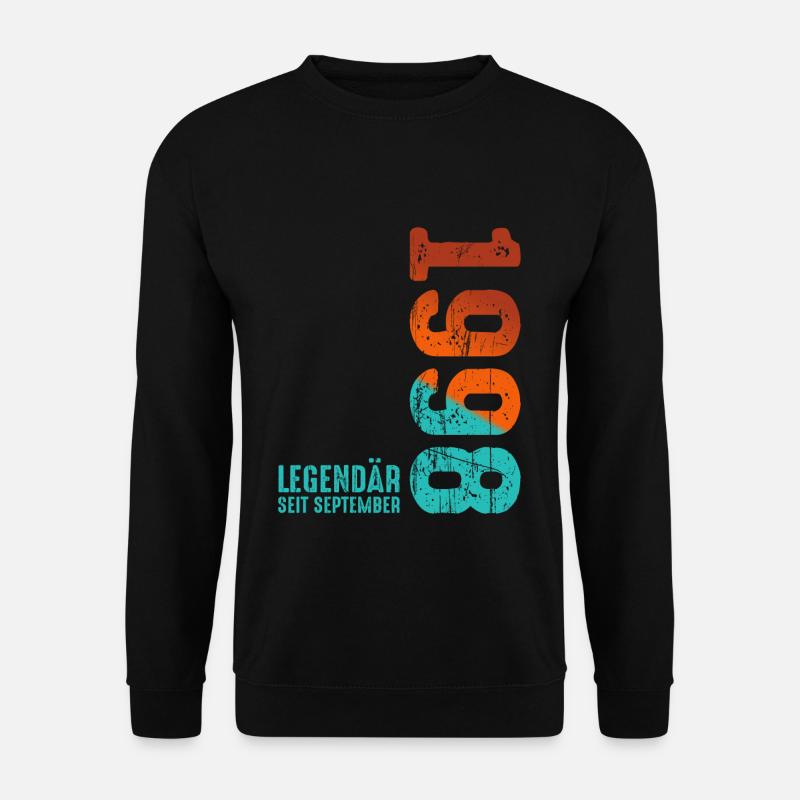 September 1998 Legendary since - Unisex Sweatshirt - black
