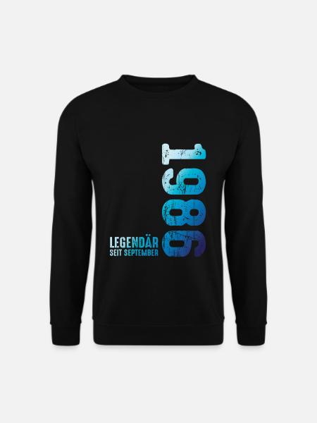 Legendary since September 1986 - Unisex Sweatshirt - black