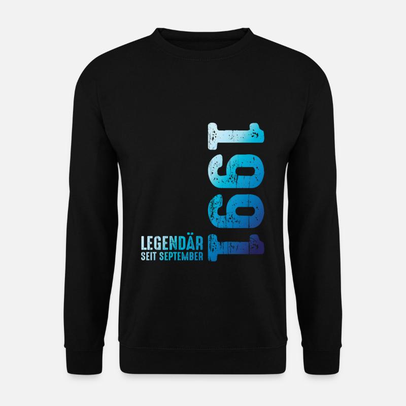 Legendär Seit September 1991 - Unisex Pullover - Schwarz