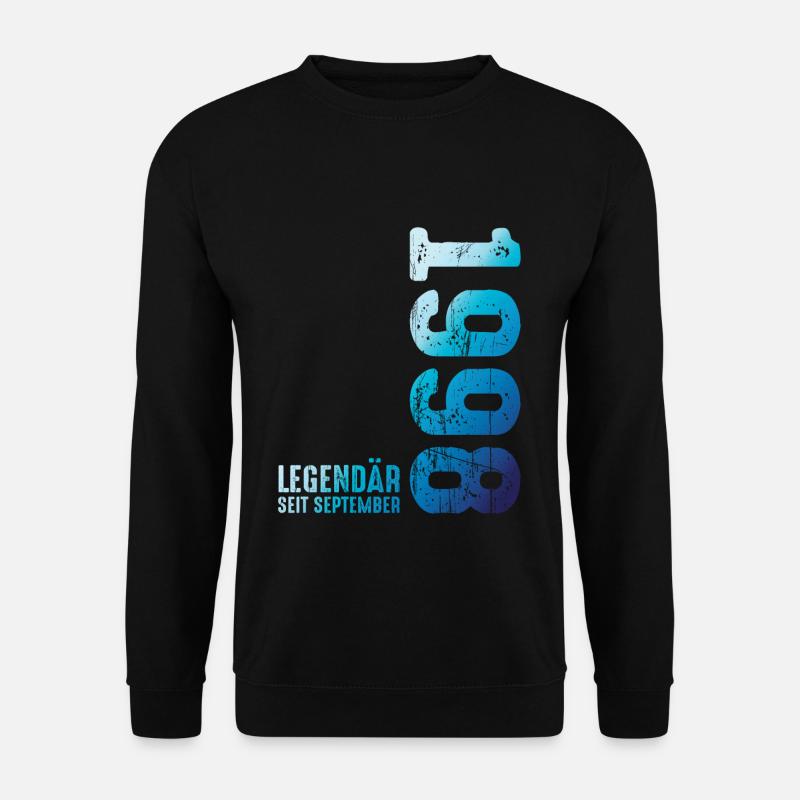 Legendary since September 1998 - Unisex Sweatshirt - black