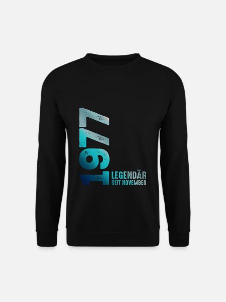 Limited Edition November 1977 Legendär Seit - Unisex Pullover - Schwarz