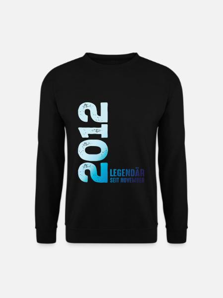 Limited Edition November 2012 Legendär Seit - Unisex Pullover - Schwarz