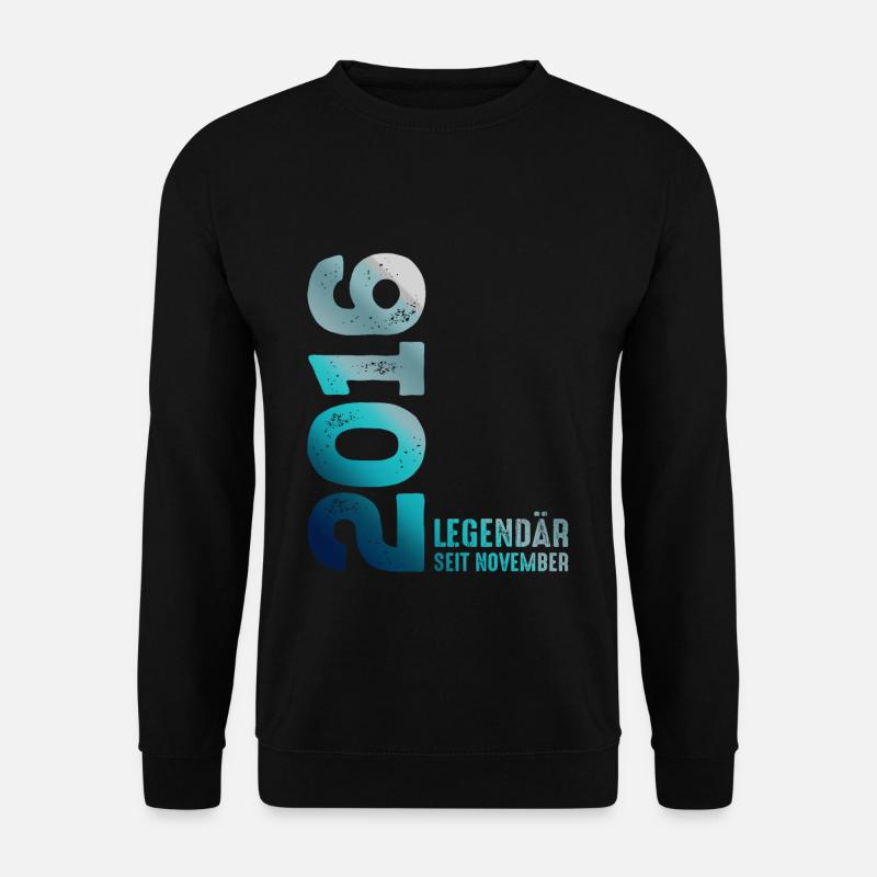 Limited Edition November 2016 Legendär Seit - Unisex Pullover - Schwarz