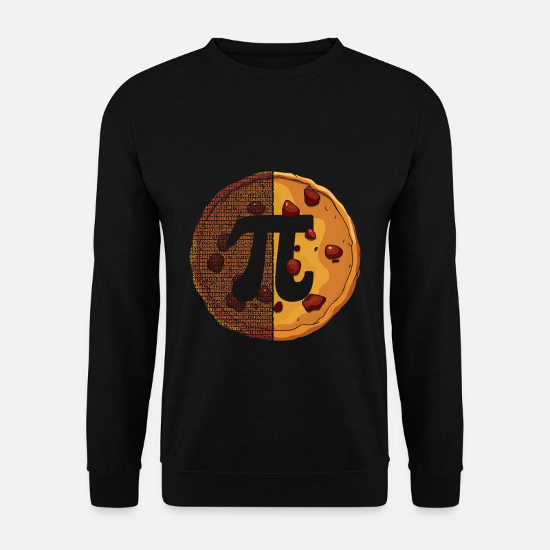 Pi Day Pizza Math Lover - Sweat-shirt Unisexe - noir