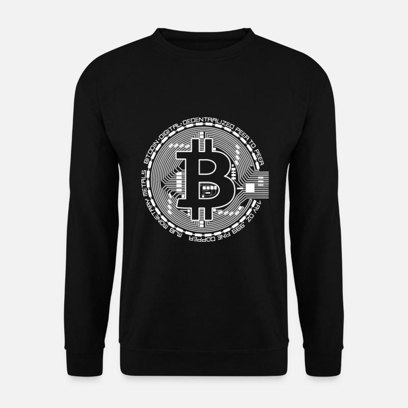 Bitcoin - Unisex Pullover - Schwarz
