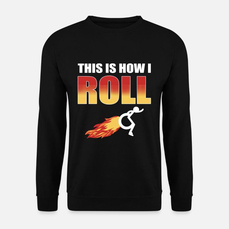 Rollstuhl - Unisex Pullover - Schwarz