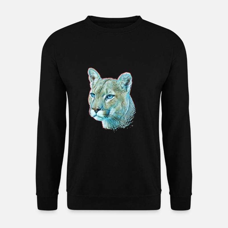 Lion de montagne - Sweat-shirt Unisexe - noir