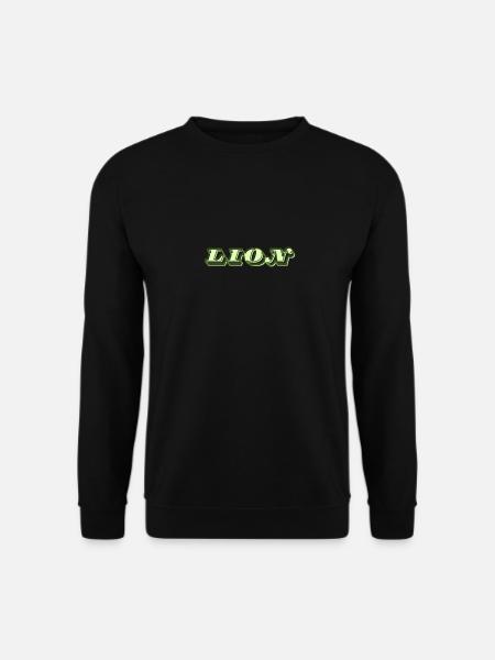 Logo "Lion" - Sweat-shirt Unisexe - noir