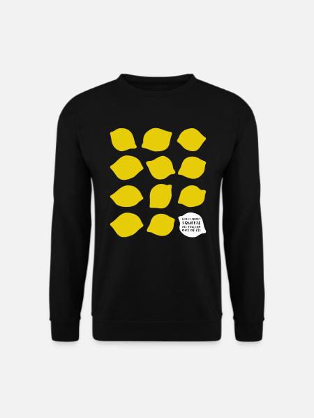 lemons lemons - Unisex Sweatshirt - black